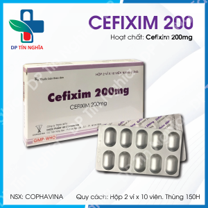 Cefixim 200 viên nang