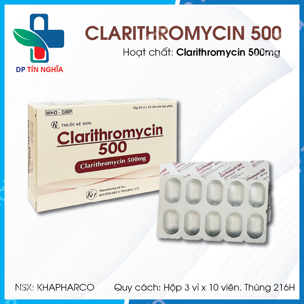 Clarithromycin 500