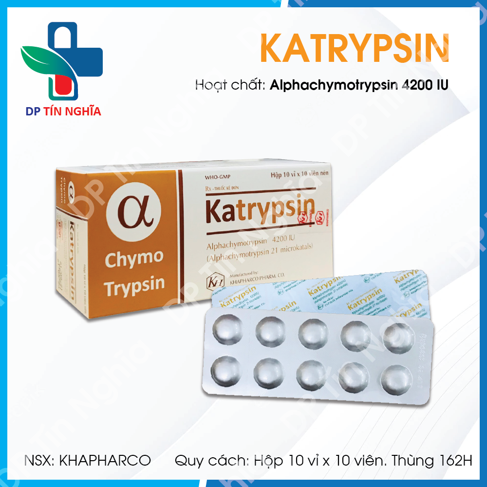 Katrypsin (Vỉ ALU 100v)