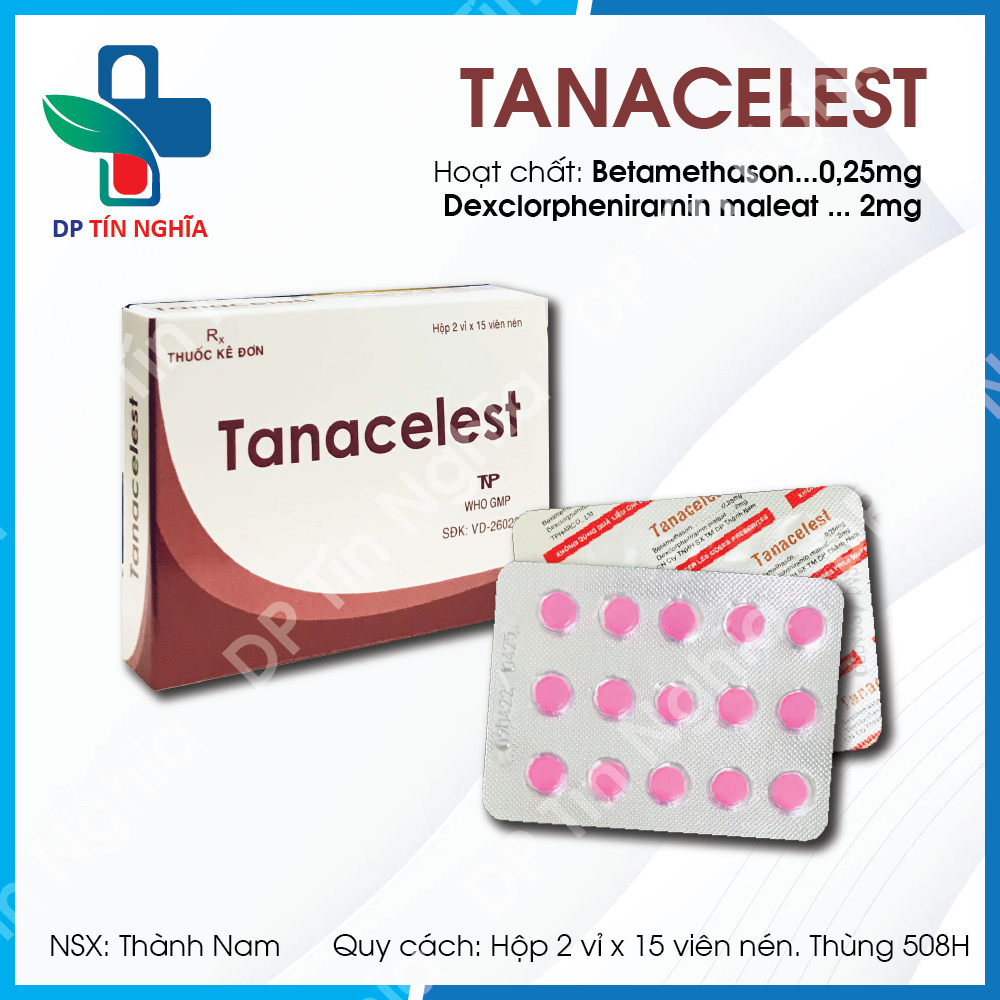 Tanacelest (Vỉ)