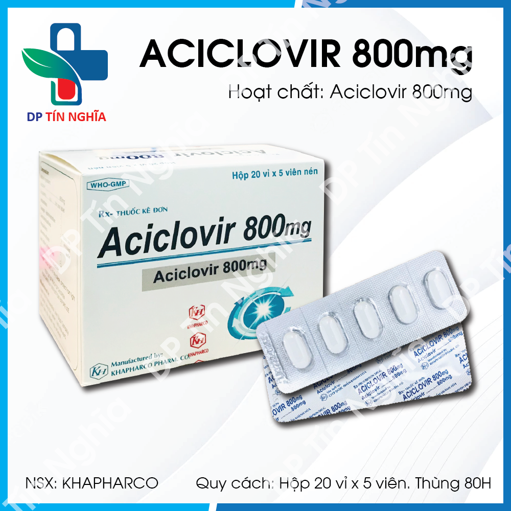 Aciclovir 800