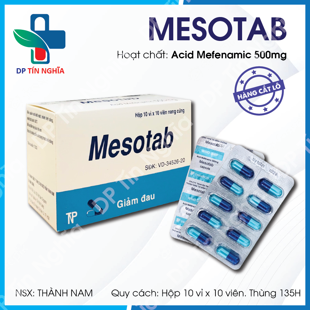 Mesotab (Vỉ)