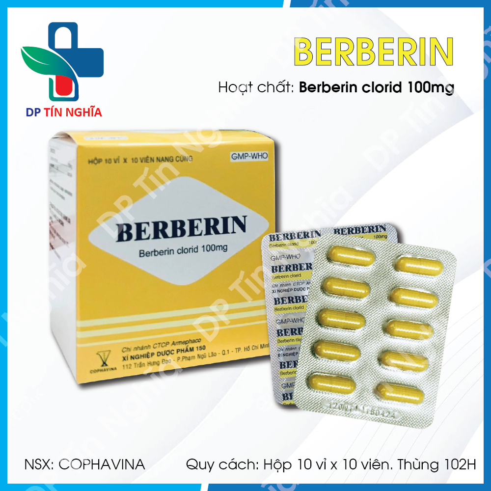 Berberin (Vỉ)