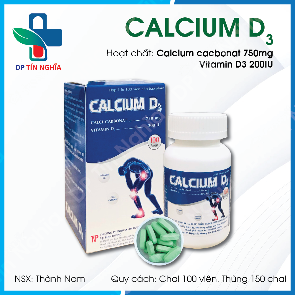 Calcium D3 (Chai)