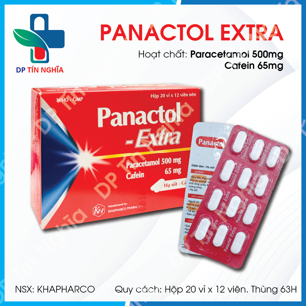 Panactol Extra (Vỉ)