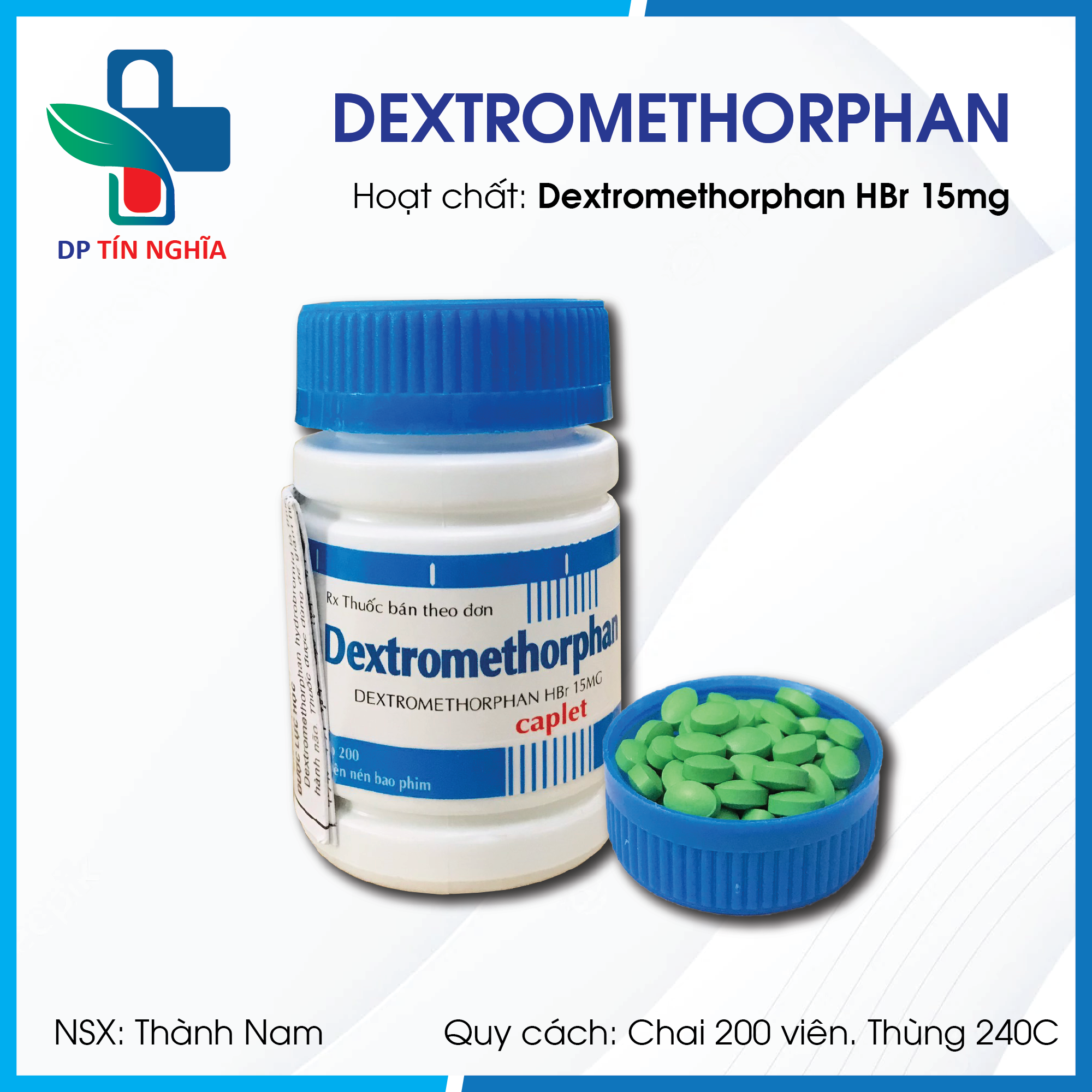 Dextromethorphan 15 (Chai)