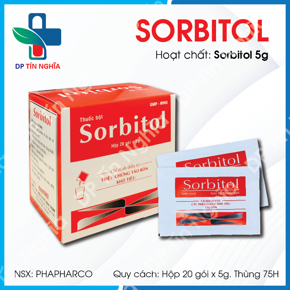 Sorbitol 5g Đỏ BT