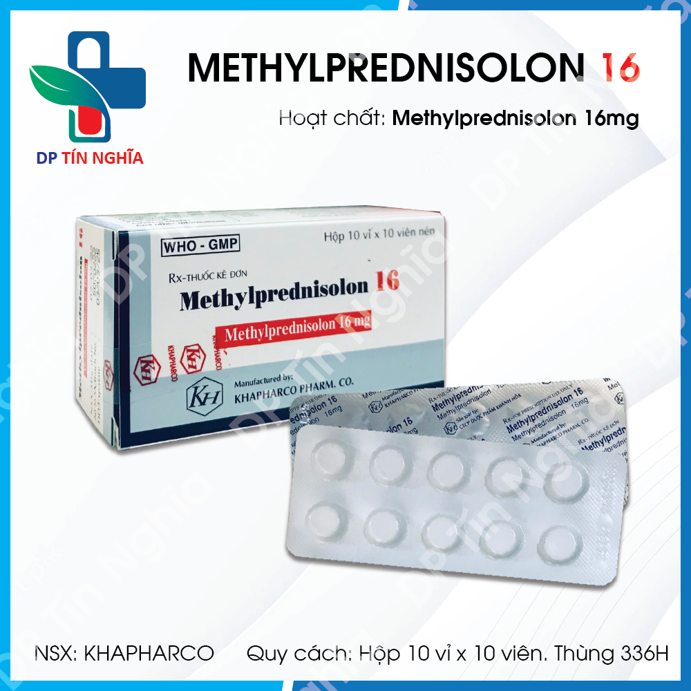 Methylprednisolon 16 PVC