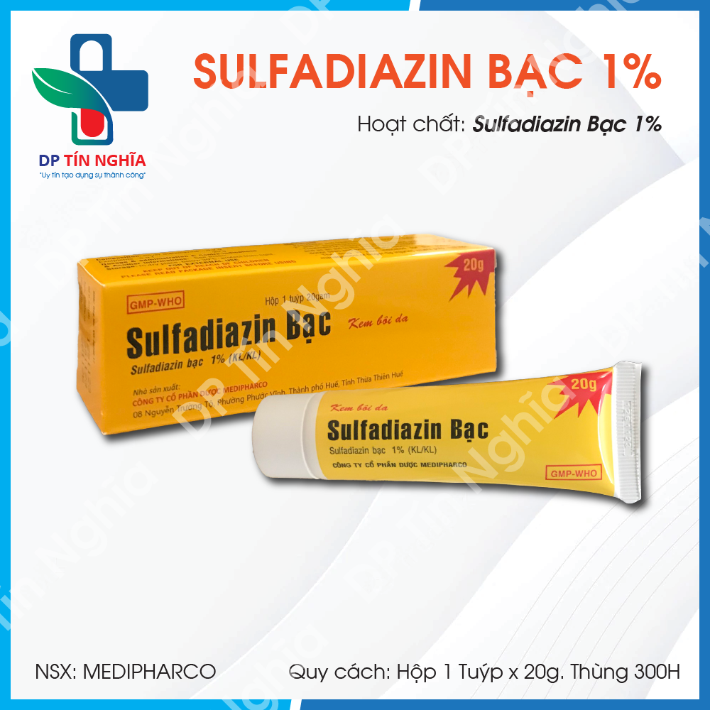 Sulfadiazin Bạc