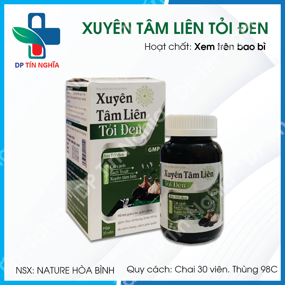 Xuyên Tâm Liên Tỏi Đen