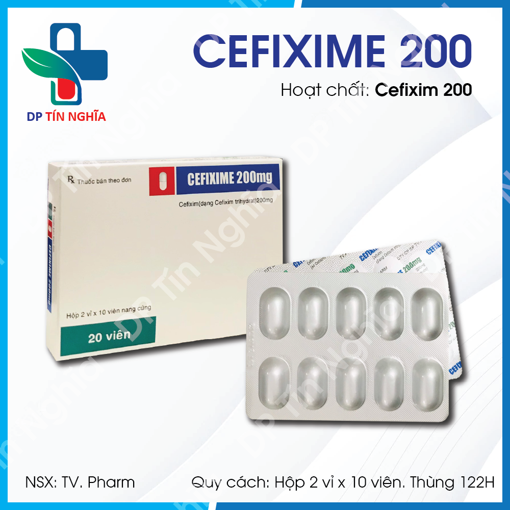 Cefixim 200 viên nén