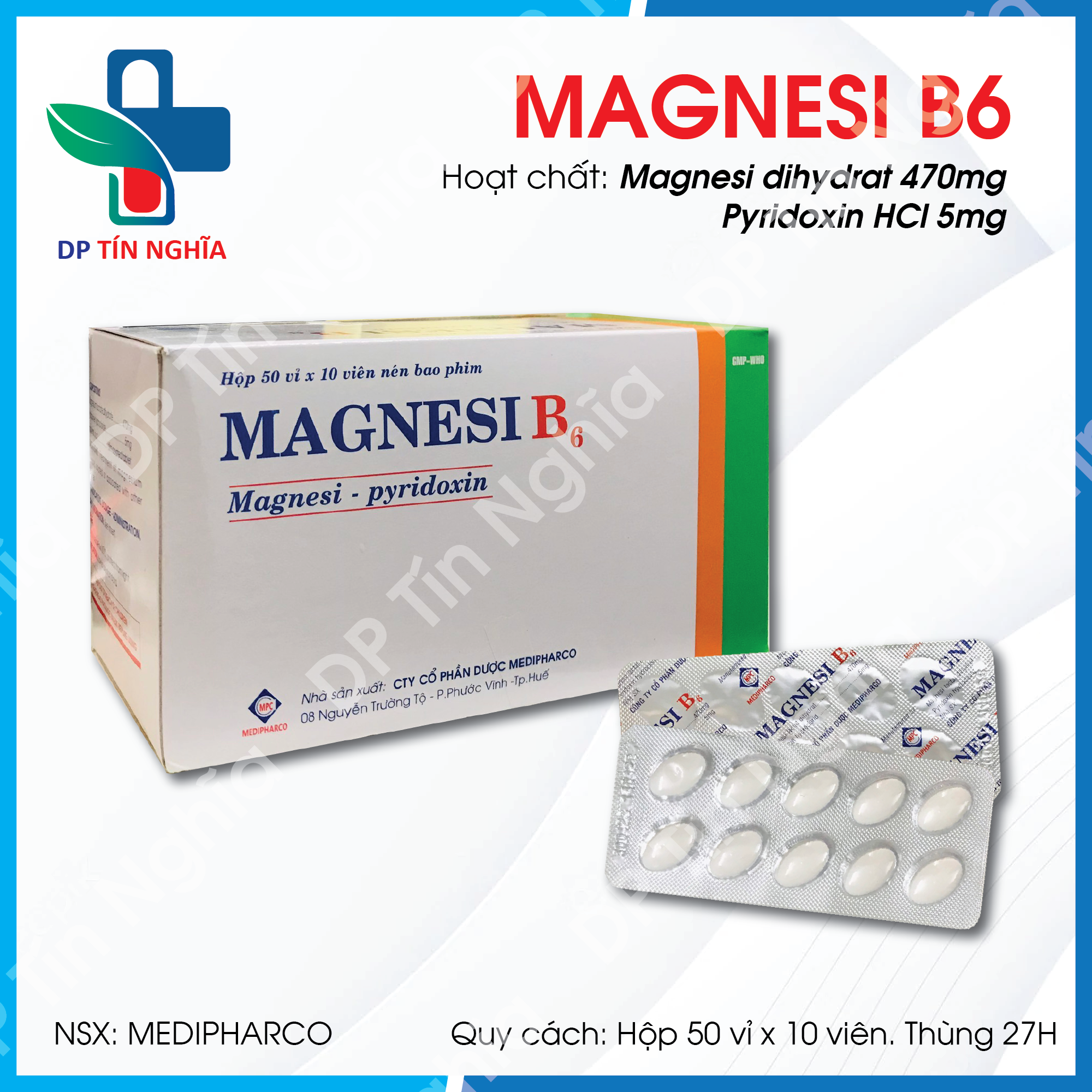Magnesi B6 (H500v)