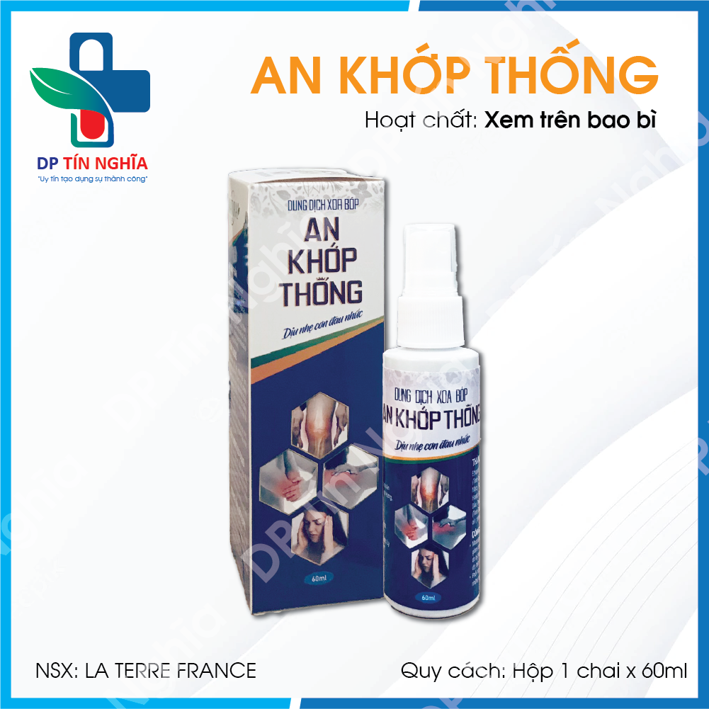 Dung dịch xoa bóp An Khớp Thống