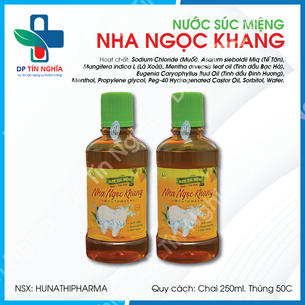 Nước súc miệng Nha Ngọc Khang