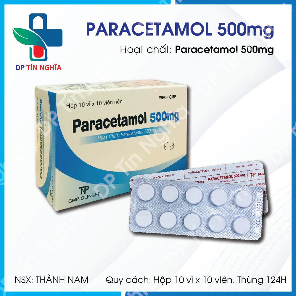 Paracetamol tròn TN