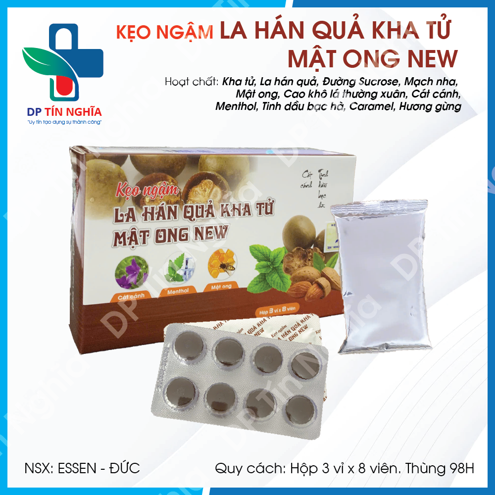 Kẹo ngậm la hán quả