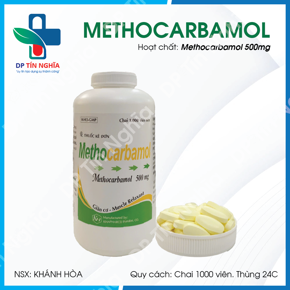 METHOCARBAMOL CHAI 1000 VIÊN