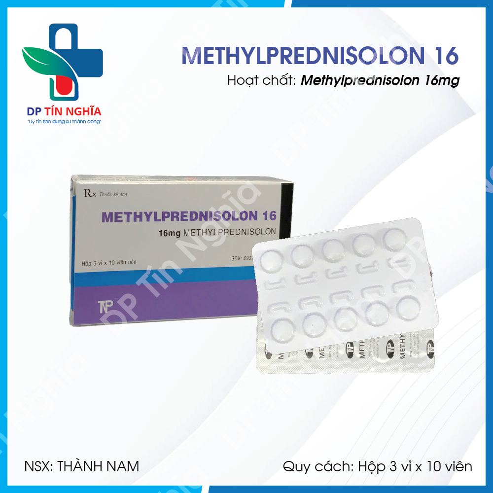 Methylprednisolon 16 TN